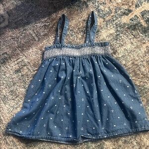 Nautica Blue Anchor Print Kids Top